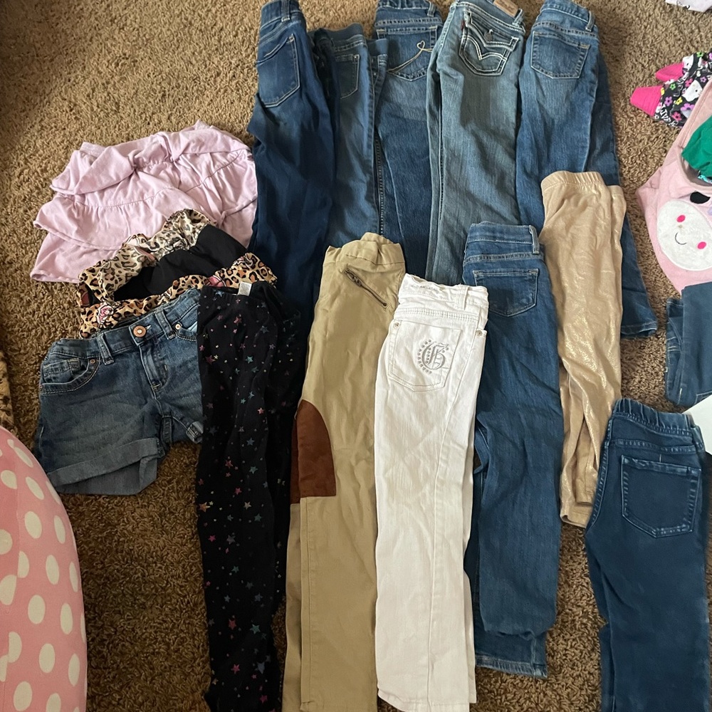Girls jeans and pants